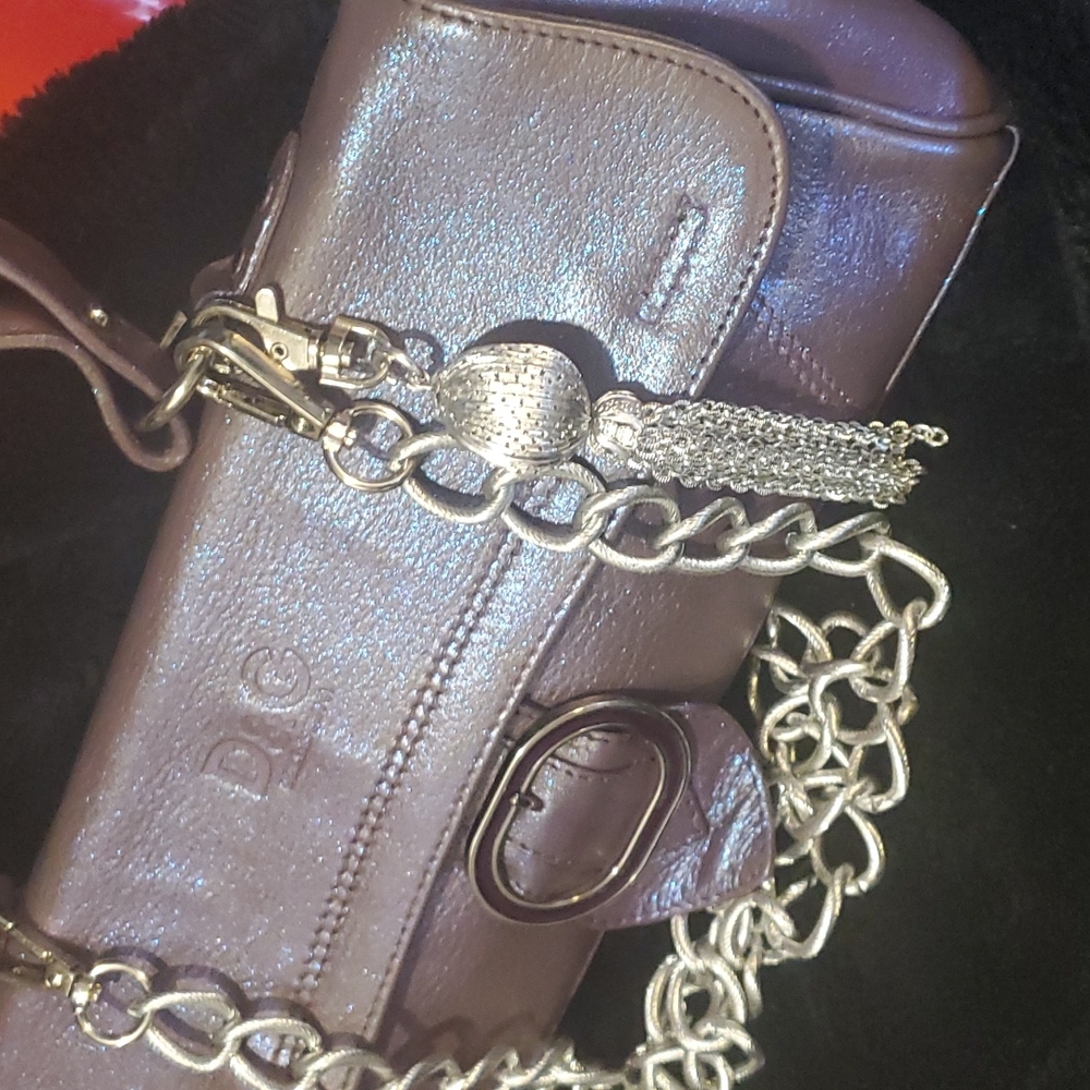 Dolce & Gabbana Bag With Chain Strap 2 Way Carry Top Handle Plus Sholder - Picture 16 of 17